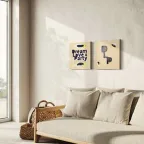 Digital is fun, but wanted to create physical artwork for my digital playlist😁😜 The “Dream, Love, and Party” playlist…